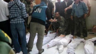 Damascus finds armed groups responsible for Houla massacre, US does not believe 
