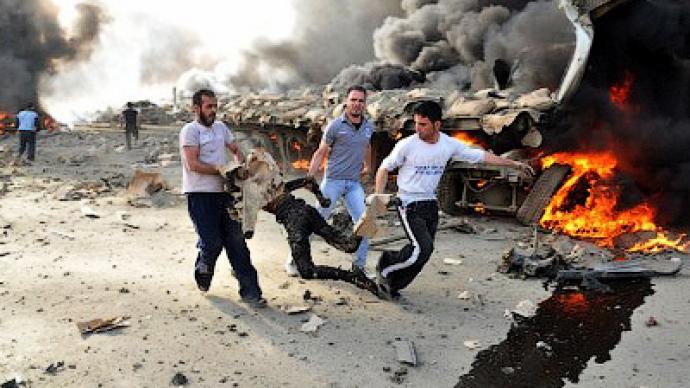 Deadly blast rocks Syrian capital