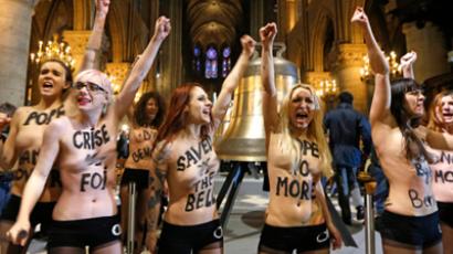 France ‘double standards’: Prison for Mosque offence, fines for Femen church affront