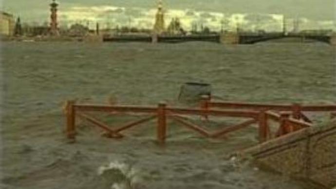 Flooding in St. Petersburg 