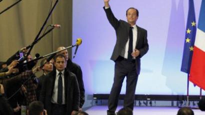 Sarkozy and Hollande clash in heated election debate 