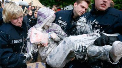 Police arrest 400 “Blockupy” activists as tensions rise in Frankfurt