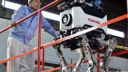 Japanese leader proposes first-ever 'Robot Olympics'