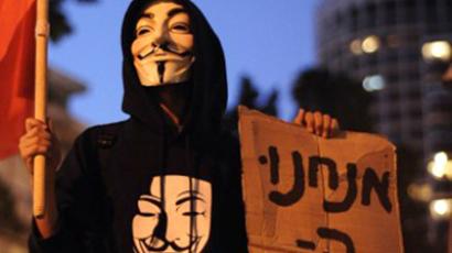 Anonymous hack hundreds of Israeli websites, delete Foreign Ministry database in support of Gaza