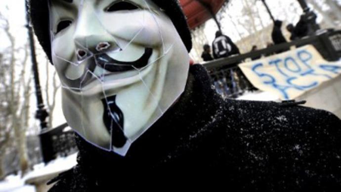 'Lay down your arms!' Anonymous attacks US tear-gas maker