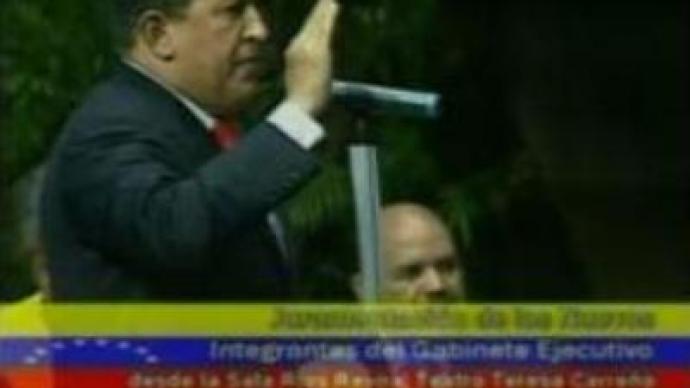 Hugo Chavez continues nationalisation