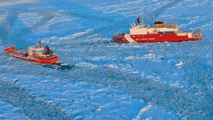 Friends in deed: US-Russia rescue mission cutting through ice