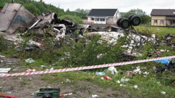 Air crash in north-west Russia claims 44 lives