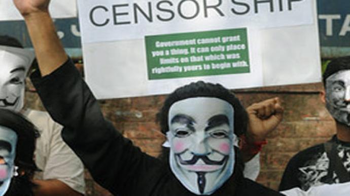 #Anonymous hacks India IT minister’s webpage in wake of Facebook arrests