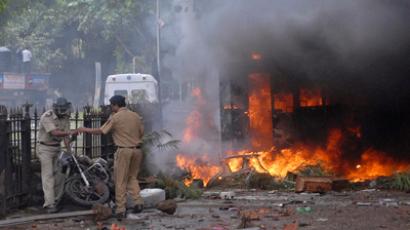 Protesters clash with police in Indian capital over brutal gang-rape