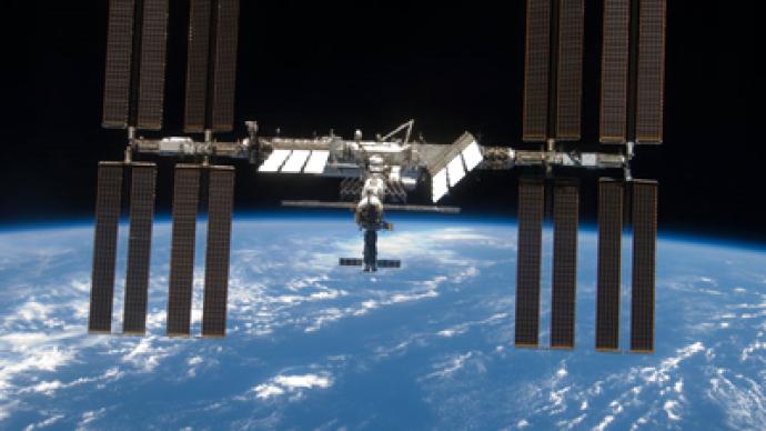 Two Russian cosmonauts on six-hour space walk