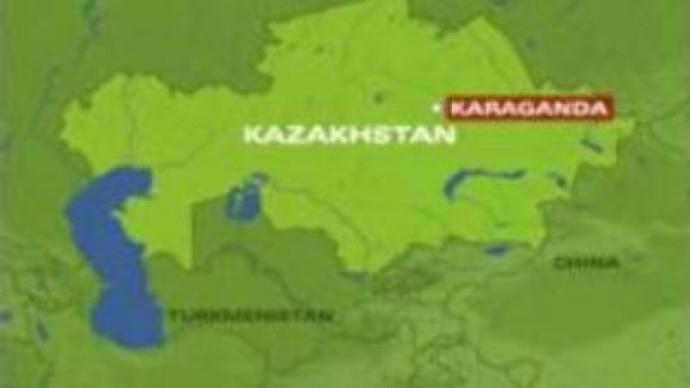 Kazakh jet trainer crashes