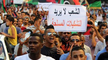 Intelligence HQ in Libyan capital under grenade attack, militias clash outside 