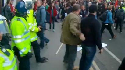 Trial of UK protesters: Student beaten half-dead ‘was looking for it’