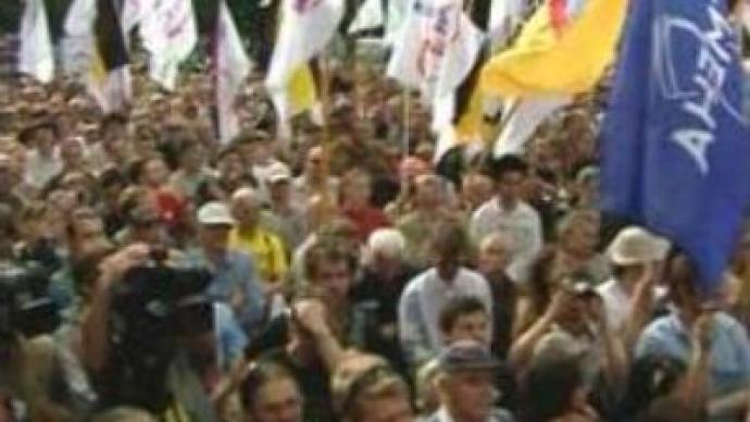 March of Dissent in St. Petersburg gone peacefully