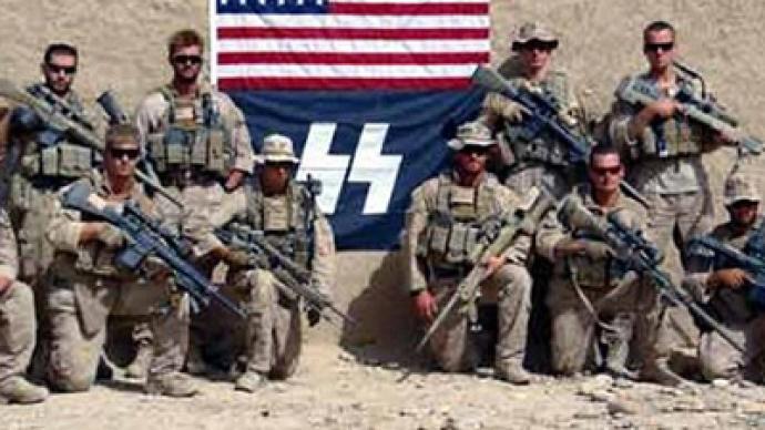 SS = Scout Snipers: US Marines adopt Nazi goons emblem