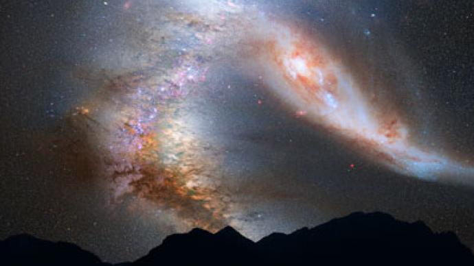Doomed galactic smash-up: Milky Way to crash with Andromeda