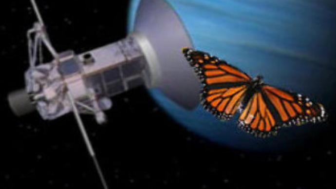 Moscow children to send butterfly to outer space (Voice of Russia)