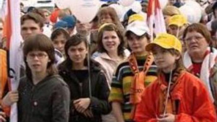 Moscow joins Global Walk against hunger 