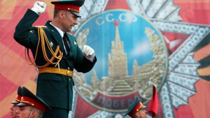 V-Day marked in Russia, overlooked in America 