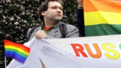 American homosexuals support Russian activists