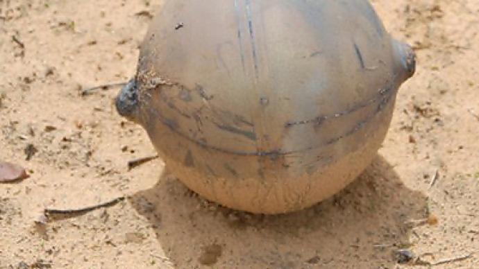 The Gods must be crazy: Metal ‘Teletubby head’ falls near Namibian village