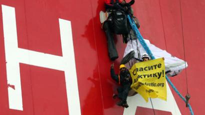 Polar Protest: Greenpeace Arctic drilling demo ends in arrests