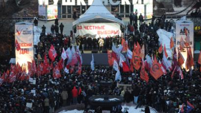 Losing luster? Opposition protests in Moscow thinning (VIDEO)