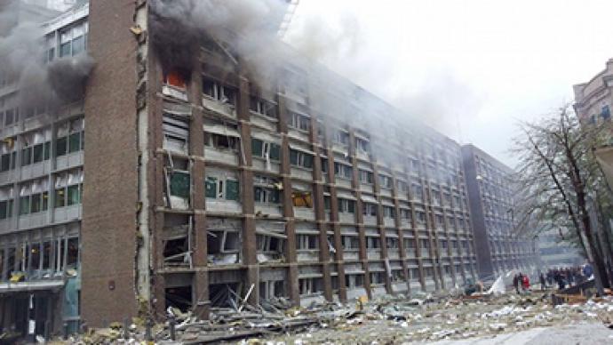 Bomb blast rocks downtown Oslo