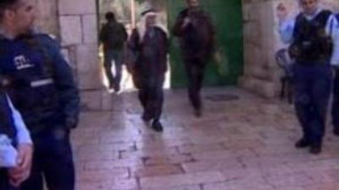 Palestinians protest against Israeli excavations near Al-Aqsa mosque