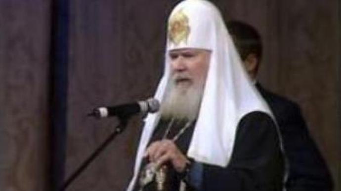Patriarch Alexy II sends Christmas message