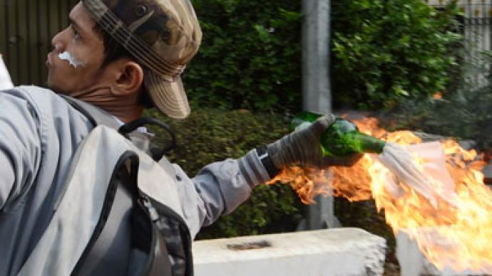 Indonesian police use tear gas to disperse anti-US protest