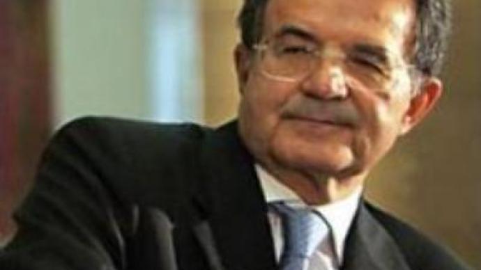 Prodi addresses Italian Senate