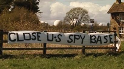 Occupy 'spy base': UK activists cry espionage over US surveillance center