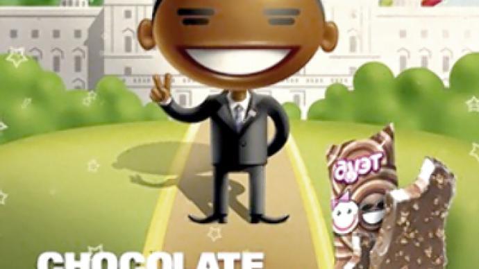 Racist ice cream? Scandal over Obama ad