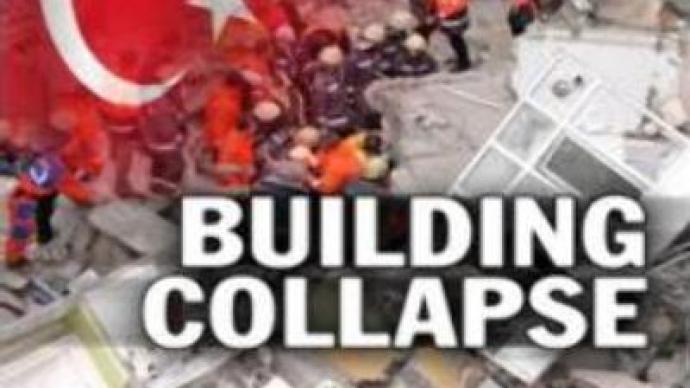 1 rescued after apartment block collapse in Istanbul