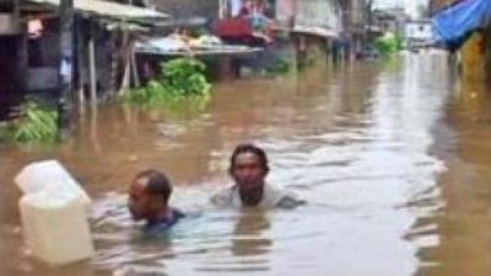 Russian man missing in Jakarta flood