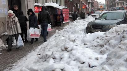 St. Petersburg mulls snow-clearing brigades