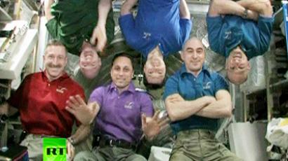 ISS crew returns to Earth