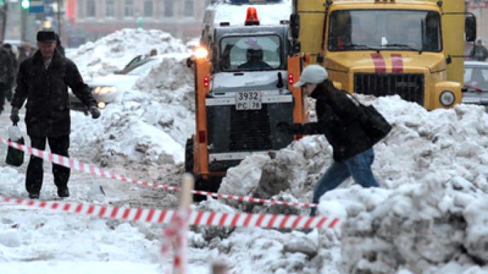 St. Petersburg mulls snow-clearing brigades