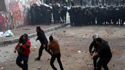 At least three killed, 12 wounded as Cairo protesters clash with police over killed resident