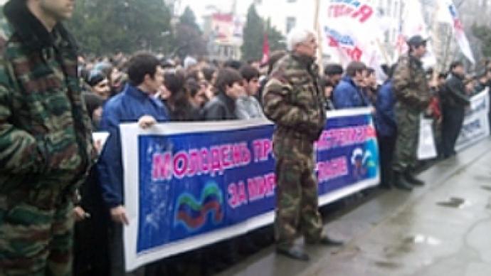 Thousands Gather For Spontaneous Anti-terrorism Rallies In Dagestan ...