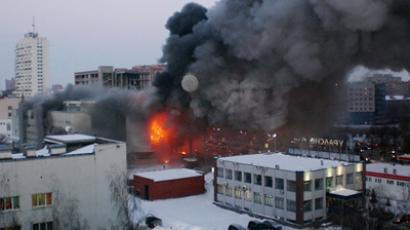 At least 12 dead in massive shopping mall blaze in Russia (PHOTOS, VIDEOS) 