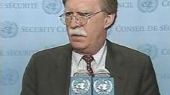 US Ambassador to the UN John Bolton could lose his post