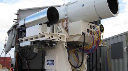 Not Sci-Fi anymore: Navy’s 'fully operational' laser gun blows up boats, drones (VIDEO)