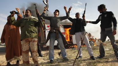 British brains, brawn and bombs bolster Libyan rebels