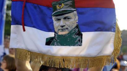 Thousands protested the arrest of Mladic in Serbian capital 