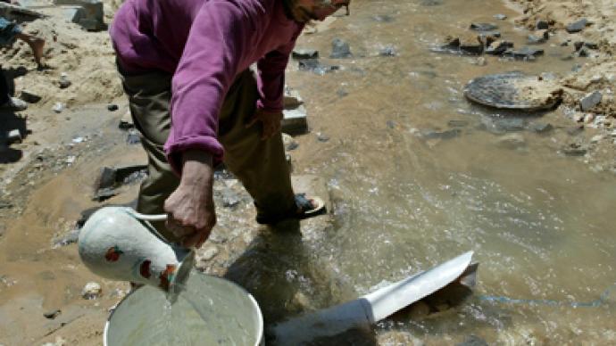 Water in blockaded Gaza ‘not fit for human consumption’