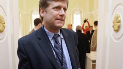 McFaul receives Russian rights activists at first meeting as US ambassador 