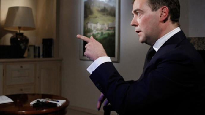 Follow laws or go to jail – Medvedev 